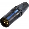 Neutrik NC10MXX-14-B XLR konektor zástrčka, rovná Pólov: 10 čierna 1 ks; NC10MXX-14-B