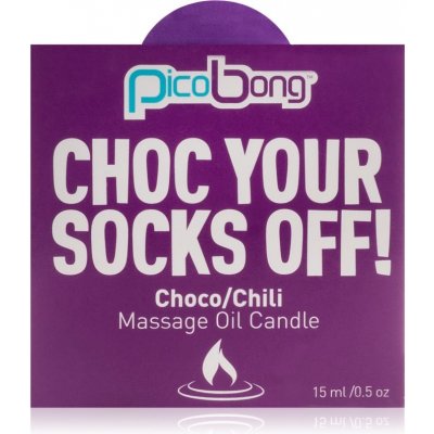 Pico Bong massage oil Candle masážna Choco & Chilli 15 ml