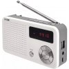 Sieťové/batériové FM rádio Emos EM-213