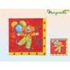Servítky 33x33cm 20ks Clown red