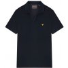 Pánske golfové tričko Lyle and Scott Towel M Navy Modrá