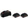Nabíjačka a náhradná batéria Bosch 2x GBA ProCORE18V 4.0Ah 1.600.A01.6GF (1.600.A01.6GF)