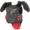 Chránič těla A-5 S 2, ALPINESTARS, dětský (černý/červený, size L/XL)