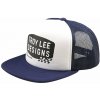 Troy Lee Designs TLD Stamp Trucker Snapback, šiltovka - Vintage White/Navy