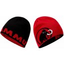 Mammut čiapky Logo Beanie čierna /červená