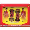 Bburago Ferrari Set F1 2x Sf-24 Team Scuderia Ferrari N 16 Sezóna 2024 Charles Leclerc + N 55 Carlos Sainz 1:43 červená čierna