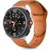 Tech-Protect Leather Fit remienok na Samsung Galaxy Watch 8 / Classic (40 / 44 / 46mm), brown