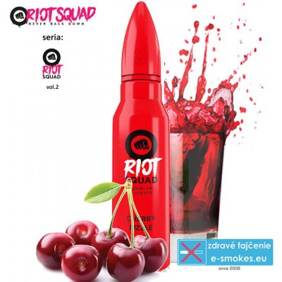 Riot Squad vol2 Shake & Vape Cherry Fizzle 15ml