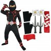 Detský kostým Ninja 120-130 cm 120 - 130 cm