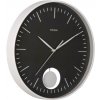 Nástenné hodiny Grato Pendulum Karlsson KA6065BK, 41cm
