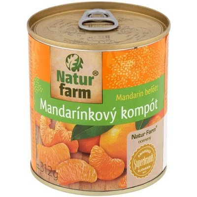 Natur Farm Mandarínkový kompót 312 g