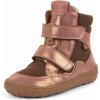 Dievčenské zimné barefoot topánky TEX WINTER TL Pink/Gold Froddo G3160247-8T - 31