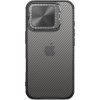 Nillkin CamShield Prop kryt na iPhone 16 Pro – priehľadný čierny