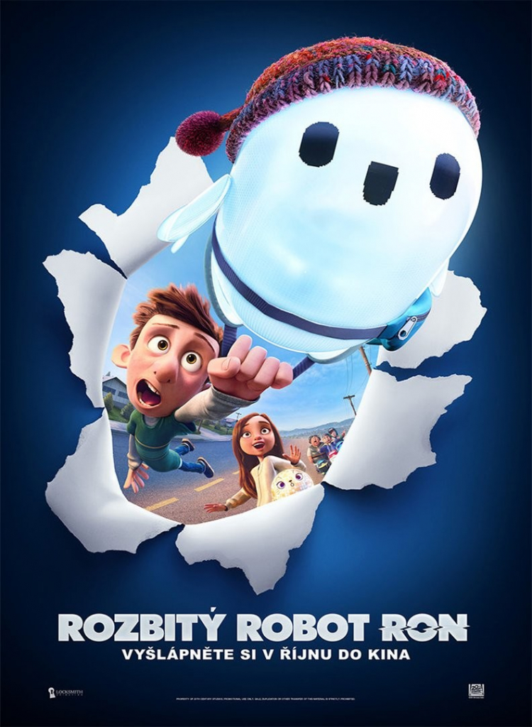 Rozbitý robot Ron DVD