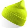 Atlantis Headwear Čepice Wind-S, pletená COT330220p6299-yellow fluo UNI Žlutá fluorescent