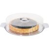 Contacto Tác z nerezové oceli s poklopem 70 mm 679/300 inox průhledný