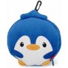 Cestovný vankúšik s maskou na spanie Legami Travel Pillow With Sleep Mask - My Travel Buddy - Penguin uni 16 x 16 cm