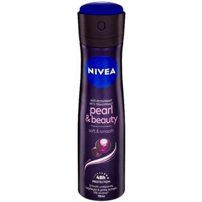 NIVEA Pearl & Beauty Black Sprej antiperspirant 150 ml