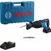 Bosch Akumulátorová chvostová píla GSA 185-LI, kufor, 1x aku 06016C0021