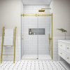 Milano Gold posuvné sprchové dvere, 120x195cm, 8mm