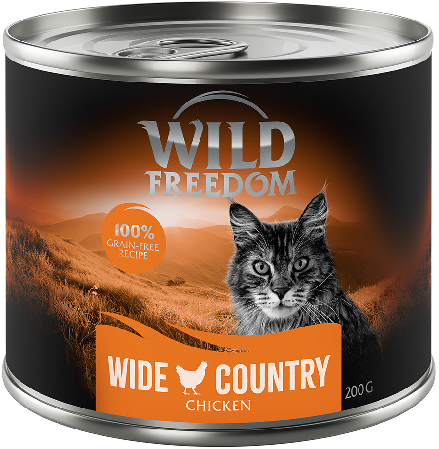 Wild Freedom Adult Wide Country kuracie 6 x 200 g