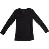 Gap Tričká s dlhým rukávom 719653-001 Čierna