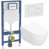 Geberit set: WC s bidetom AquaClean Alba + inštalačný modul Duofix + tlačidlo Sigma01