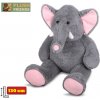 Mikro trading Plush Friends Slon šedá 130 cm