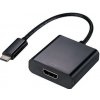 Adaptér C-TECH Type-C na HDMI, M/F, 15cm CB-AD-CM-HDMIF