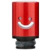 DripTip náustok univerzálny POM Smile guľatý červená