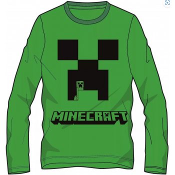 Minecraft tričko Creeper Green