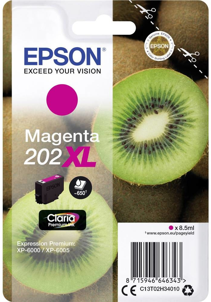 Epson 202XL Magenta - originálny