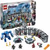LEGO 76125 Super Heroes Marvel Avengers Iron Manova dielňa, moduly dielne so 6 figúrkami Marvel LEGO, nápad na darček