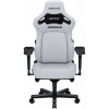 Herné kreslo Kaiser 4 XL Anda Seat, kožené, biele