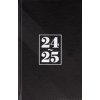 18-mesačný diár Petito – Čierny 2024/2025, 11 × 17 cm - NOTIQUE