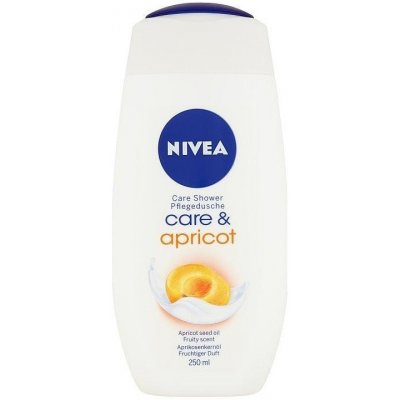 Nivea Care & Apricot sprchový gél 6 x 250 ml