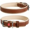 COLLAR Soft kožený obojok s dekorom