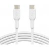 Belkin CAB003bt1MWH USB-C - USB-C, 1m, bílý