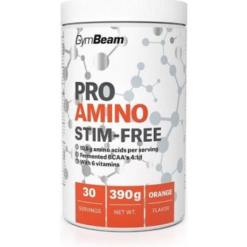 GymBeam ProAMINO stim-free 390 g