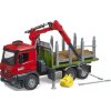 Bruder 3669 MB Arocs přepravník na dřevo s hydraulickou rukou