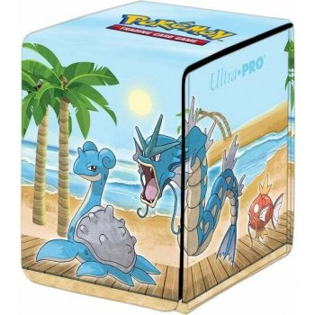 Ultra Pro Pokémon TCG Alcove Flip Deck Box Seaside Series 100+ krabička