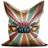 Sablio Sedací vak Seriál Priatelia CENTRAL PERK Abstrakcia - 200x140 cm