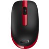 Genius NX-7007 II/Kancelářská/Optická/1 200 DPI/Bezdrátová USB/Černá-červená 31030026404