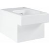 Wc závesné GROHE Cube Ceramic alpská biela zadný odpad 3924500H