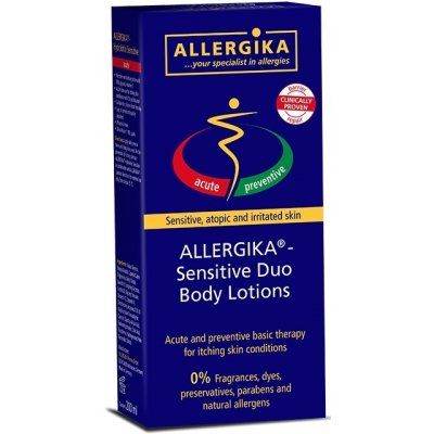 Allergika Sensitive Duo Lipolotio Sensitive 200 ml + Hydrolotio Sensitive 200 ml darčeková sada