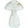 MADAM STOLTZ Sklenená dekorácia Mushroom 20 cm