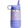 Hydro Flask 12oz Wide Mouth Straw Lid And Boot wisteria 355 ml