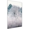 Vertikálny foto obraz akrylový na stenu Les zima 50x100 cm