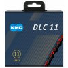 Reťaz KMC DLC 11 Black/Red, 11 Speed