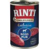 RINTI Singlefleisch Exclusive Horse - vlhké krmivo pro psy - 400g